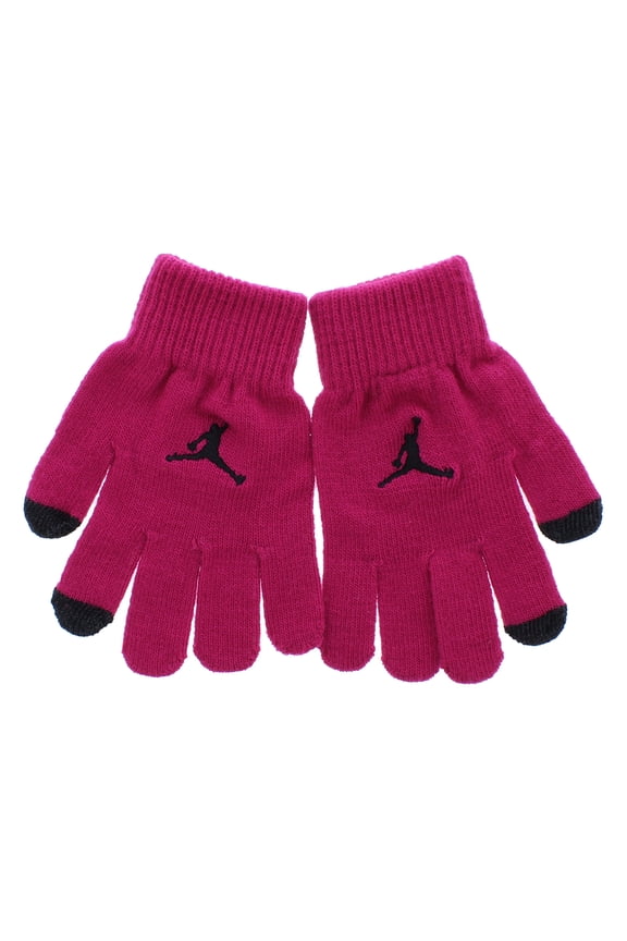 Girls Tech Gloves Pink M, Color: Pink