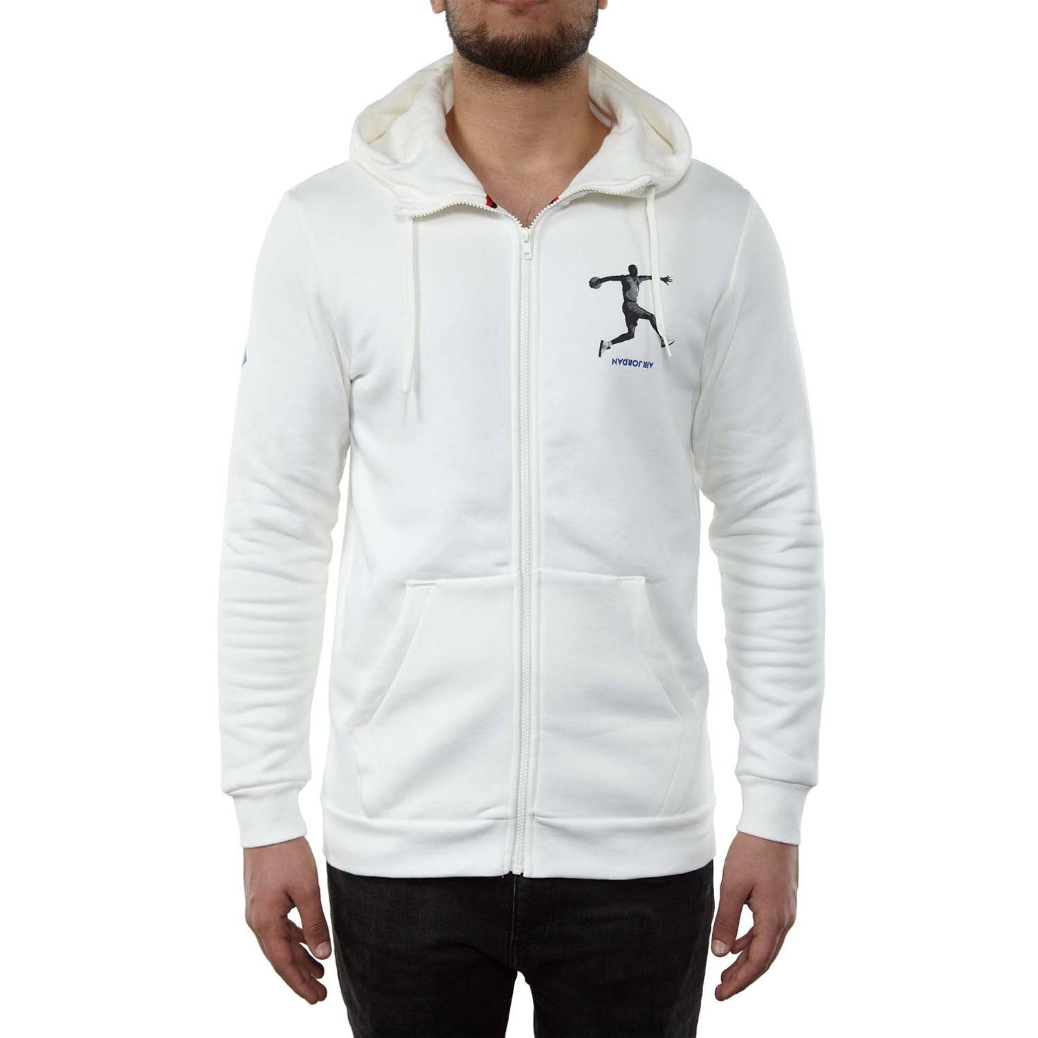 jordan men's jumpman fleece full zip hoodie