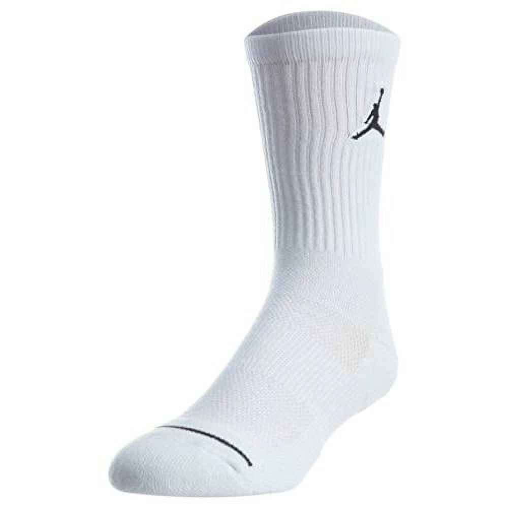 Jordan Chaussettes - 3 Pack - Jumpman Amorti Crew - Blanc