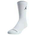 thumbnail image 1 of Jordan Jumpman Crew 3 Pack Men's Socks White/Black sx5545-100, 1 of 4