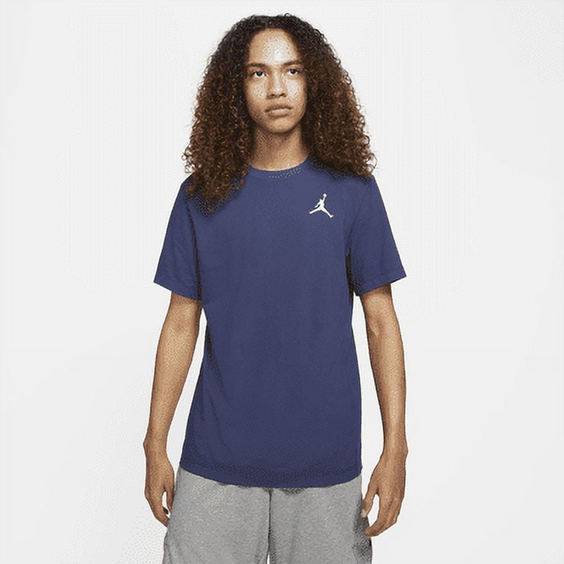 ★Nike★ Jordan Jumpman Short Sleeve T-Shirt M Midnight Navy Jordan Jumpman Men's Short-Sleeve T-Shirt Color: Midnight
