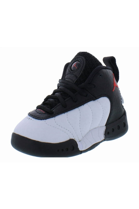 Jordan Jumpman Pro Infant/Toddler Shoes Size 4, Color: White/Black
