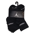 thumbnail image 1 of Jordan Jumpman Quarter 6 Pack Socks - Boys' Size 5Y-7Y/9-11 Sock Size, 1 of 1