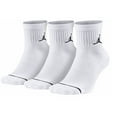 thumbnail image 1 of Jordan Jumpman Quarter Socks Mens SX5544-100, 1 of 4