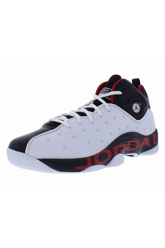 Jumpman Team II Mens Shoes Mens Shoes Size 11.5, Color: White/Black/Red