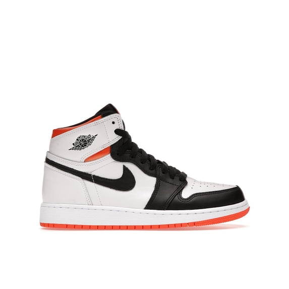 Jordan Kid's 1 High OG Electro Orange Shoes, from StockX