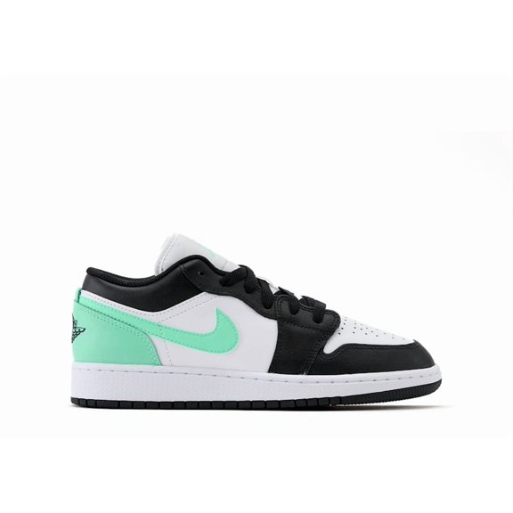 Jordan Kid's 1 Low Green Glow Shoes, from StockX