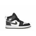 thumbnail image 1 of Jordan Kid's 1 Mid Black White Iron Grey Shoes, from StockX, 1 of 5