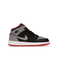 thumbnail image 1 of Jordan Kid's 1 Mid Bred Shadow Basketball Shoes, from StockX, 1 of 5