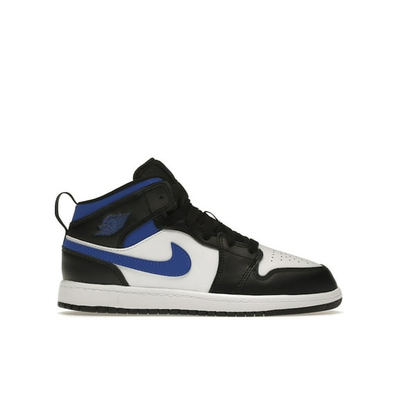 Jordan Kid's 1 Mid Racer Blue Shoes, from StockX