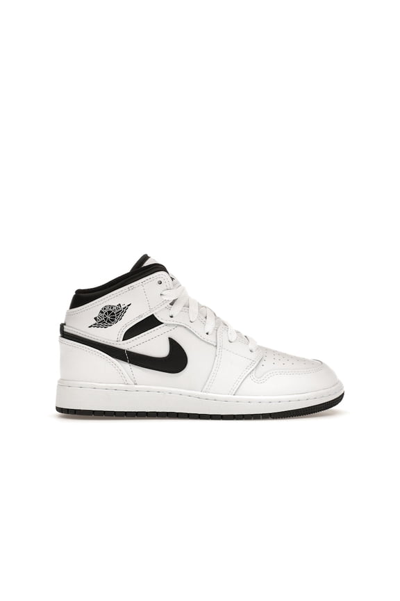 Kid's 1 Mid Reverse Panda Basketball Shoes, from StockX