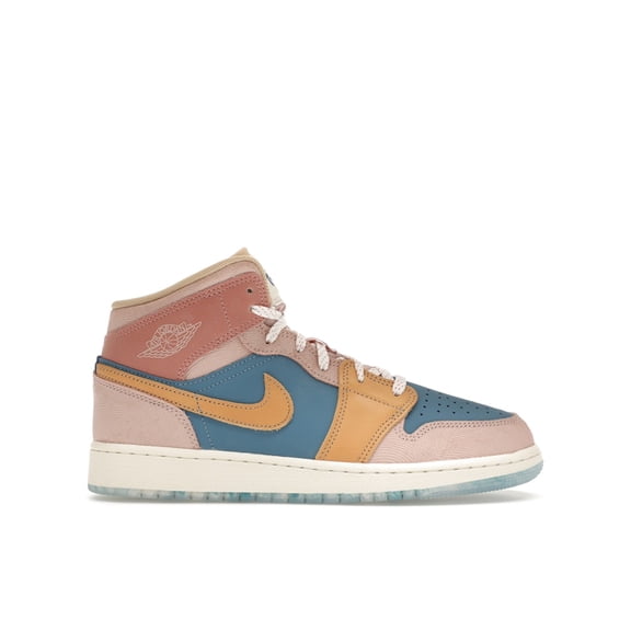 Jordan Kid's 1 Mid SE Zen Shoes, from StockX