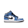 thumbnail image 1 of Jordan Kid's 1 Mid Signal Blue Shoes, from StockX, 1 of 5