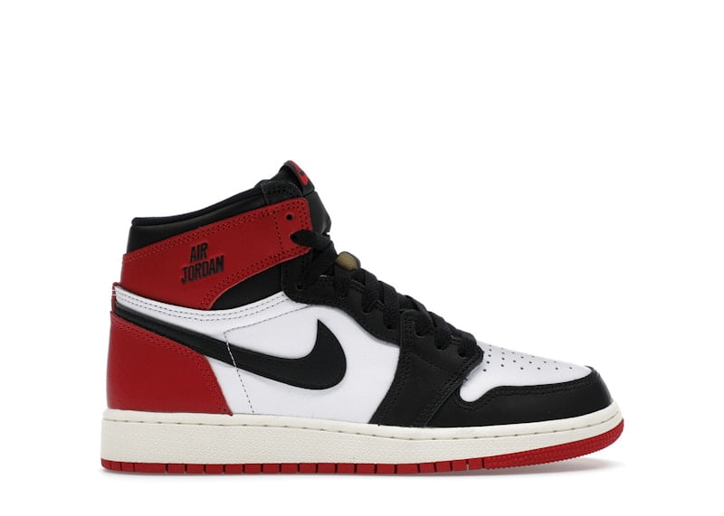 スニーカー NIKE PS AirJordan1 High\"ChicagoBlackToe\" Nike Air Jordan 1 Retro High OG PS Yellow Toe, Black Size 6Y