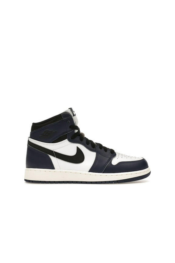 Kid's 1 Retro High OG Midnight Navy Basketball Shoes, from StockX