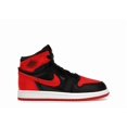 thumbnail image 1 of Jordan Kid's 1 Retro High OG Satin Bred Shoes, from StockX, 1 of 5