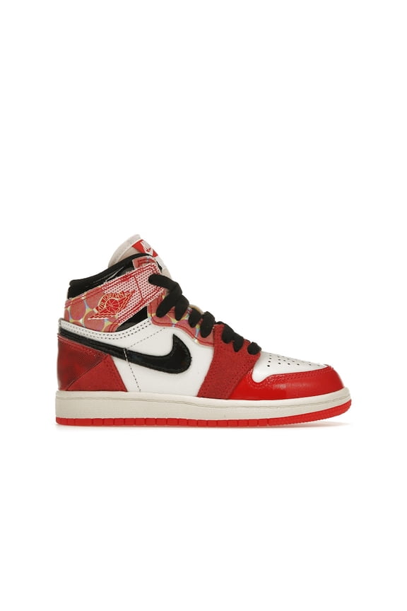 Kid's 1 Retro High OG Spider-Man Across the Spider-Verse Basketball Shoes, from StockX