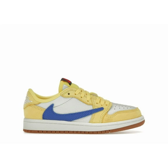 Jordan Kid's 1 Retro Low OG SP Travis Scott Canary Basketball Shoes, from StockX