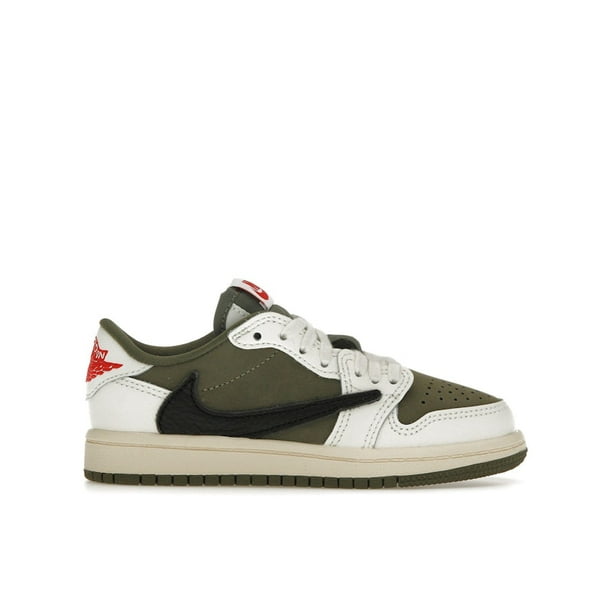 Jordan Kid's 1 Retro Low OG SP Travis Scott Medium Olive