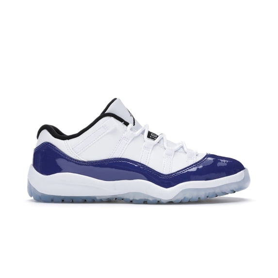 Jordan Kid's 11 Retro Low White Concord Shoes, from StockX