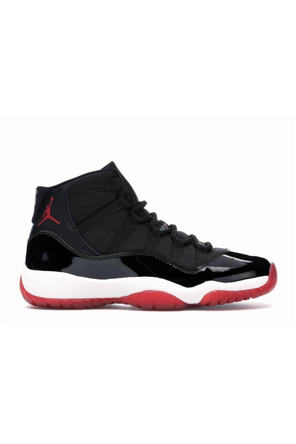 Kid's 11 Retro Playoffs Bred (2019) Basketball Shoes, from StockX
