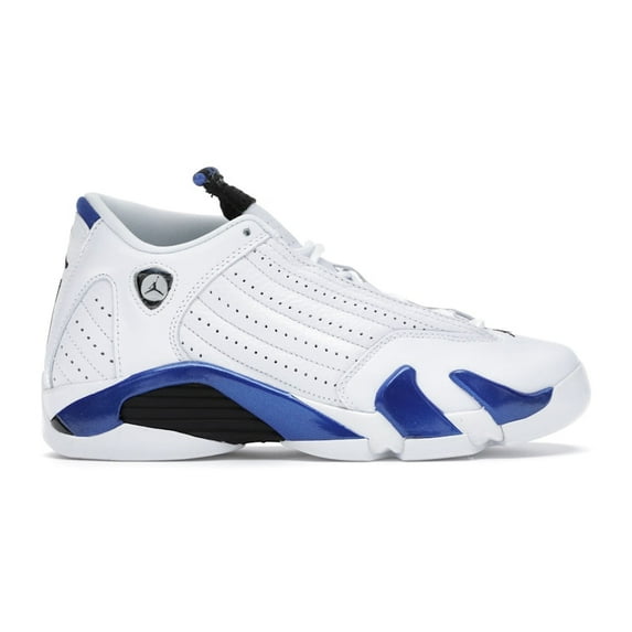 Jordan Kid's 14 Retro White Hyper Royal Shoes, from StockX