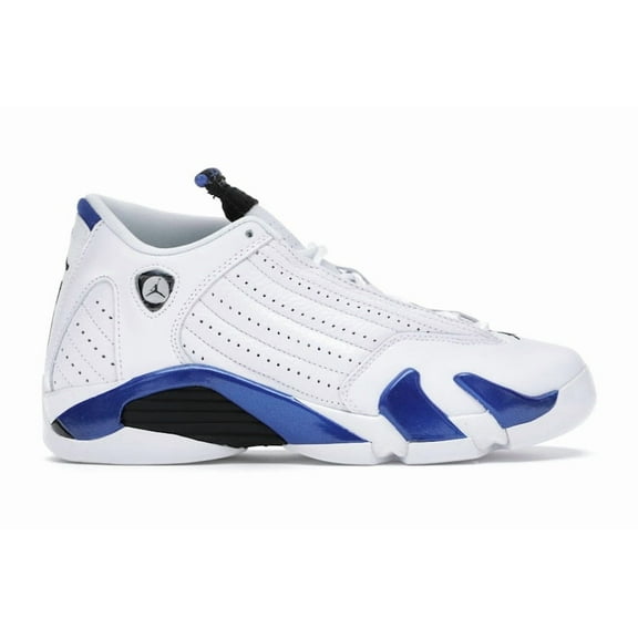 Jordan Kid's 14 Retro White Hyper Royal Shoes, from StockX