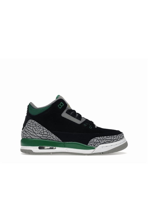 Kid's 3 Retro Pine Green Shoes, from StockX