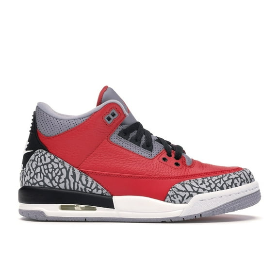 Jordan Kid's 3 Retro SE Fire Red Shoes, from StockX
