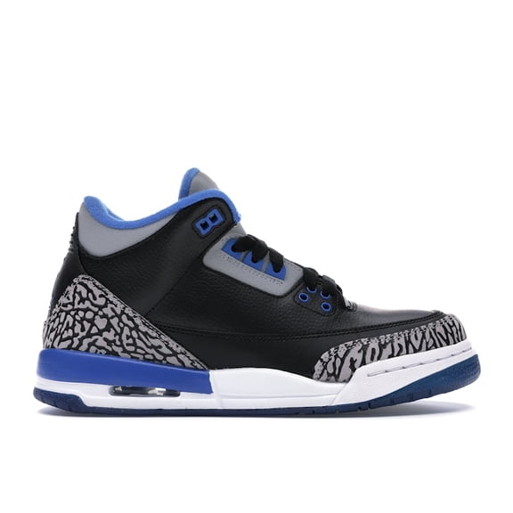 Jordan Kid's 3 Retro Sport Blue Shoes, from StockX