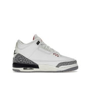 Jordan Kid's 3 Retro White Cement Reimagined Basketball Shoes, from StockX
