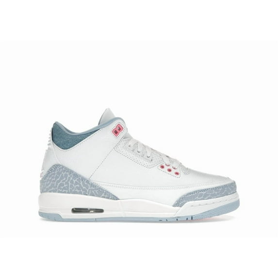 Jordan Kid's 3 Retro White Cobalt Bliss Shoes, from StockX