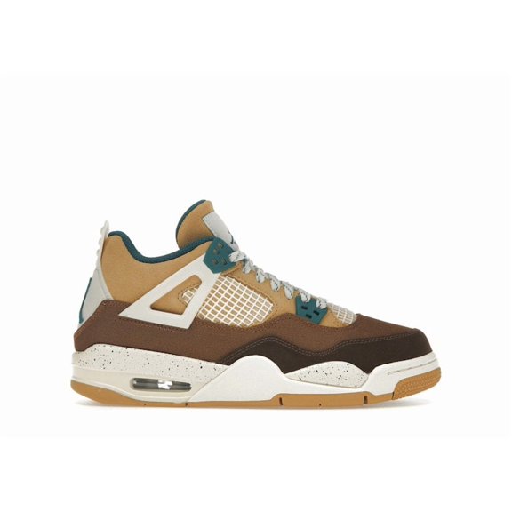 Jordan Kid's 4 Retro Cacao Wow Basketball Shoes, from StockX