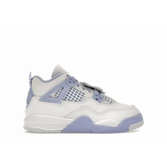 Jordan Kid's 4 Retro Forget Me Not Basketball Shoes, from StockX