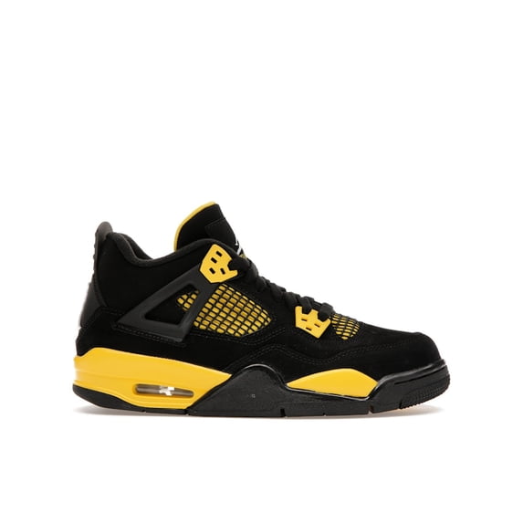 Jordan Kid's 4 Retro Thunder (2023) Basketball Shoes, from StockX