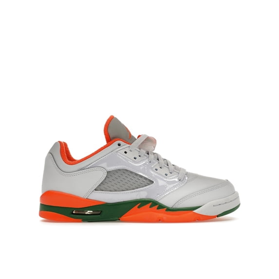 Jordan Kid's 5 Retro Low Miami Hurricanes Basketball Shoes, from StockX