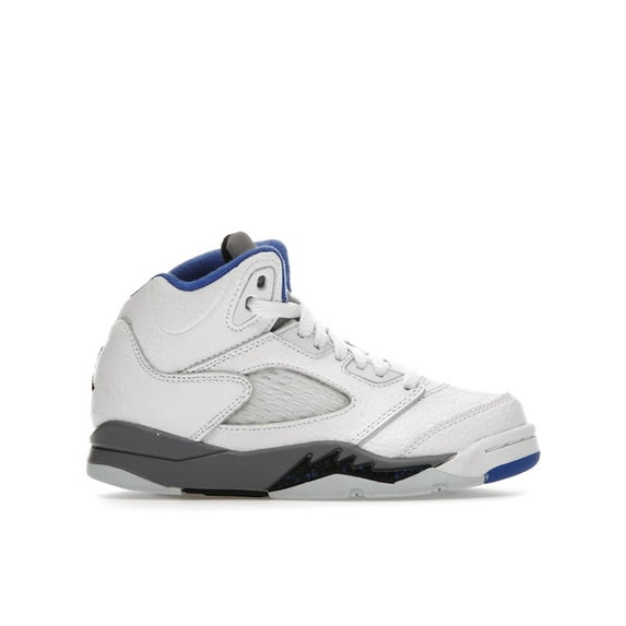 Jordan Kid's 5 Retro White Stealth (2021) Shoes, from StockX