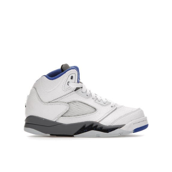 Jordan Kid's 5 Retro White Stealth (2021) Shoes, from StockX