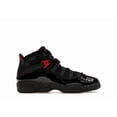thumbnail image 1 of Jordan Kid's 6 Rings Black Anthracite Fire Red Shoes, from StockX, 1 of 5