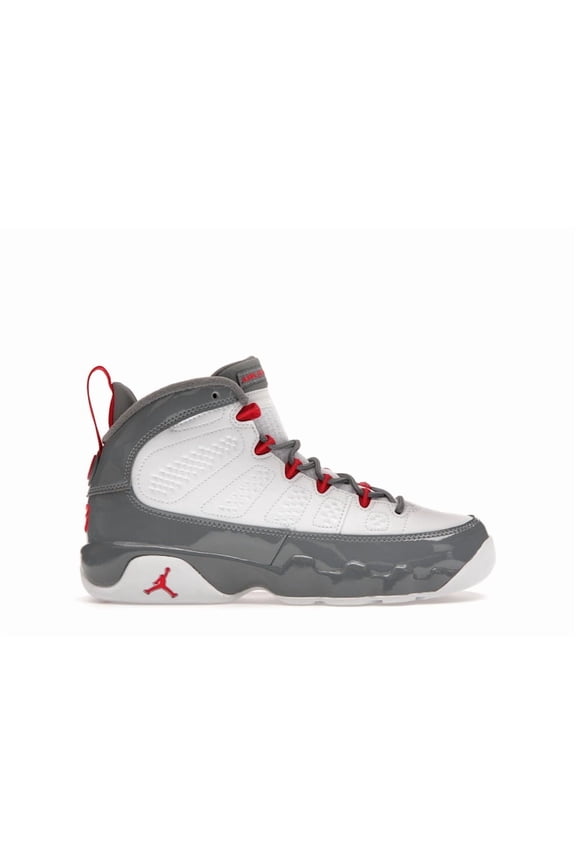 Kid's 9 Retro Fire Red Shoes, from StockX
