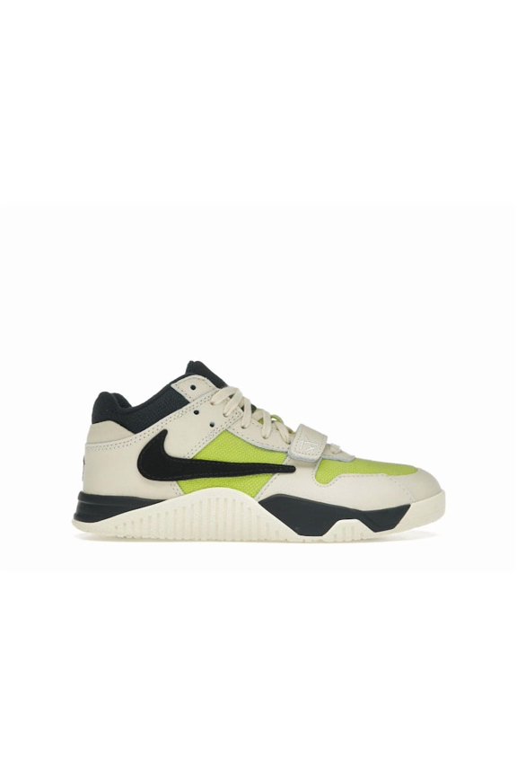 Kid's Jumpman Jack TR Travis Scott Bright Cactus Basketball Shoes, from StockX