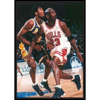 Michael Jordan Famous Foul Line Dunk Sports Poster Print 24 x 36 inches. 