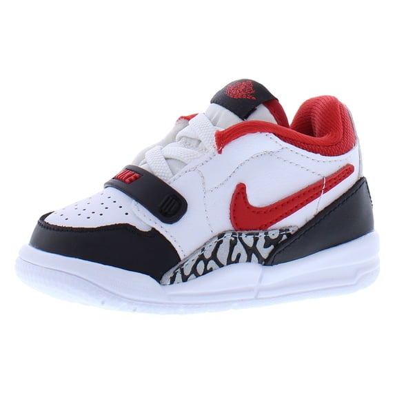 Nike Jordan Legacy 312 Low Infant/Toddler Shoes Size 8, Color: White/Fire Red/Black/Wolf Grey