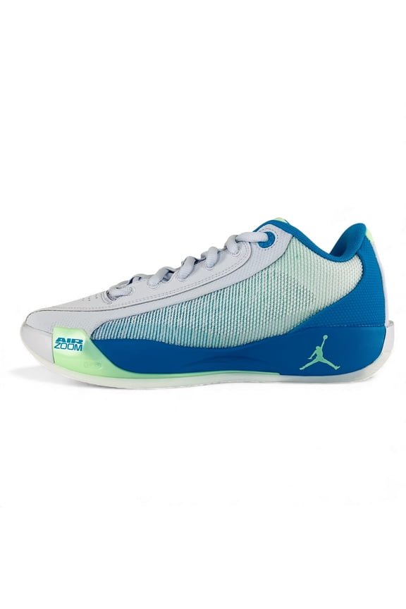 Jordan Luka .77 Football Grey Laser Blue Men's Basketball Shoes HF0806-002, Men's U.S. Shoe Size 11.5