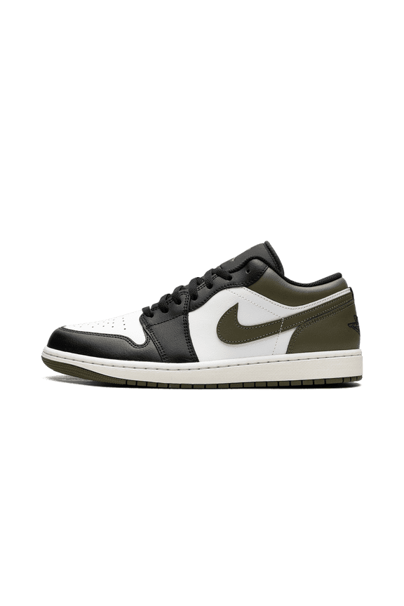 MENS Air Jordan 1 Low "Black Toe Medium Olive" 553558 092 from Stadium Goods