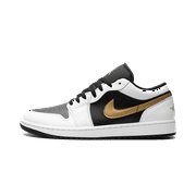 MENS Air Jordan 1 Low "Gold Swoosh" 553558 172 from Stadium Goods