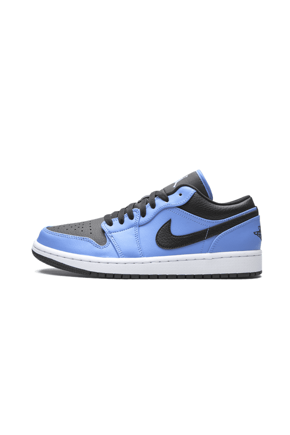 MENS Air Jordan 1 Low "University Blue / Black" 553558 403 from Stadium Goods
