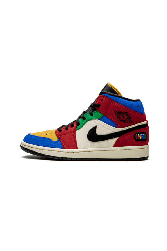 MENS Air Jordan 1 Mid "Blue The Great - Fearless" CU2805 100 from Stadium Goods