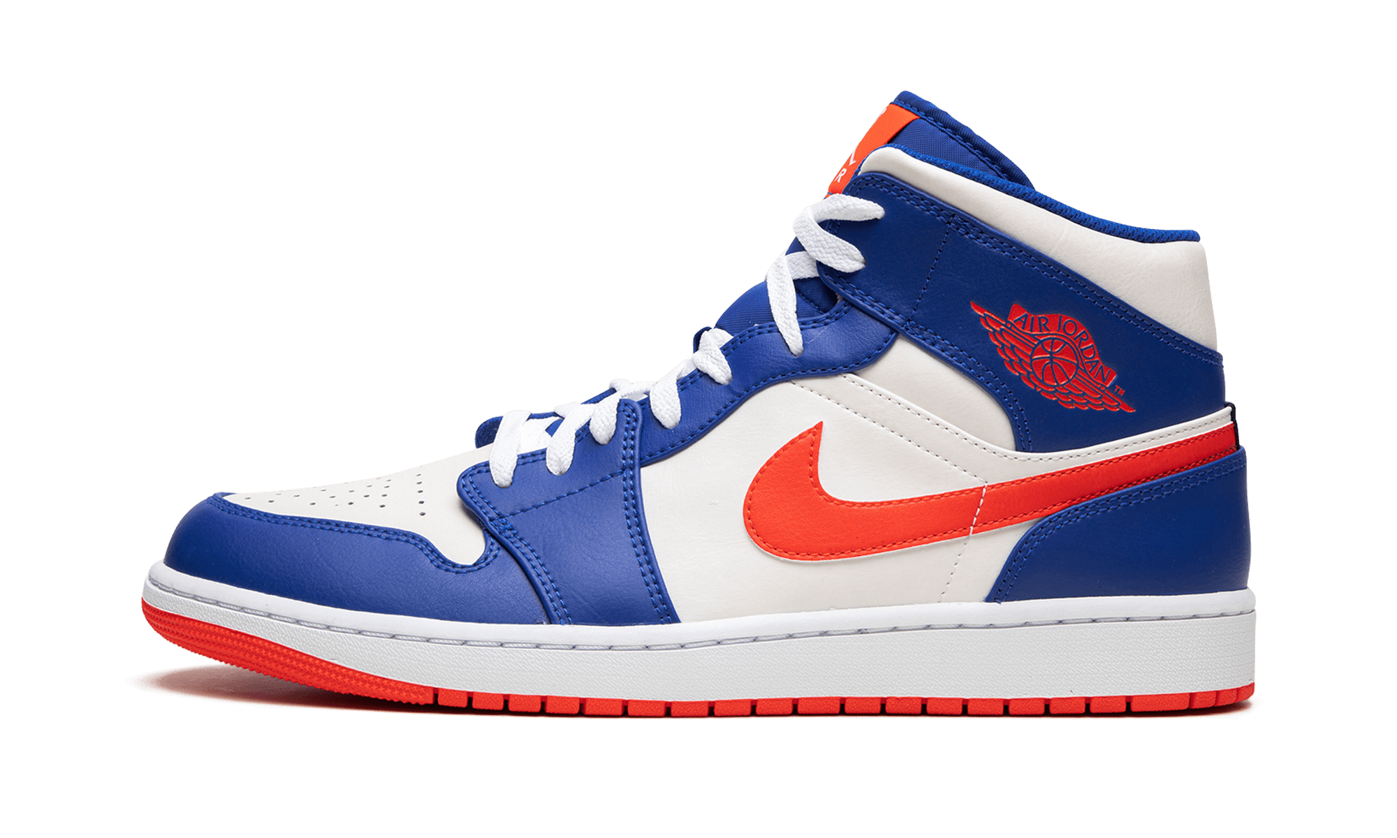 Jordan MENS Air Jordan 1 Mid "Knicks" FD1029 400 from Stadium Goods