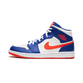 thumbnail image 1 of Jordan MENS Air Jordan 1 Mid "Knicks" FD1029 400 from Stadium Goods, 1 of 8